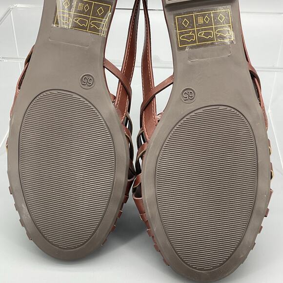 NEW Journee Collection Women’s Ekko Cross Weaved Flats Brown Size 6.5 - Picture 10 of 10